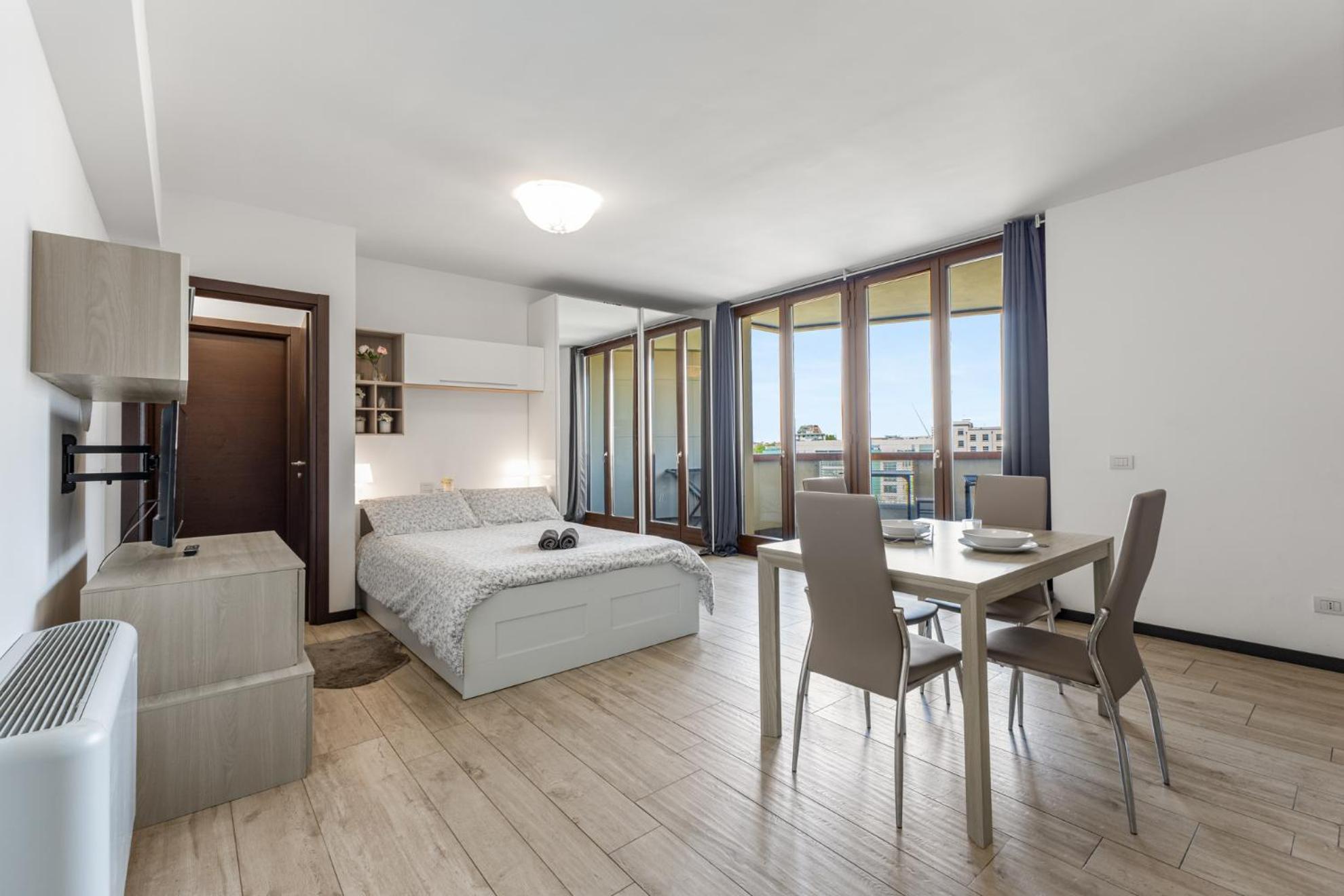 Monolocale Con Balcone Self Check In Milano Sempione Apartment ภายนอก รูปภาพ