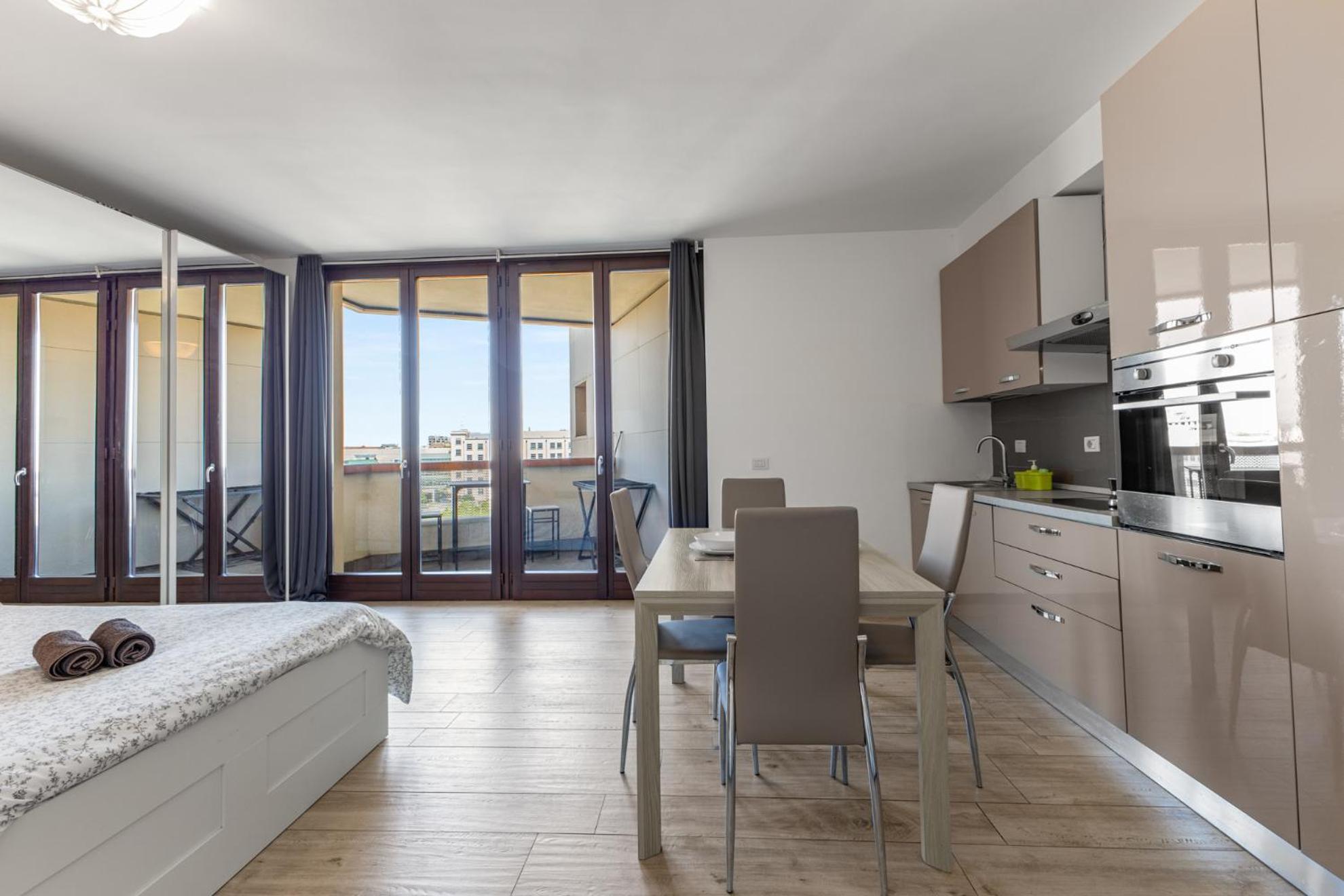Monolocale Con Balcone Self Check In Milano Sempione Apartment ภายนอก รูปภาพ